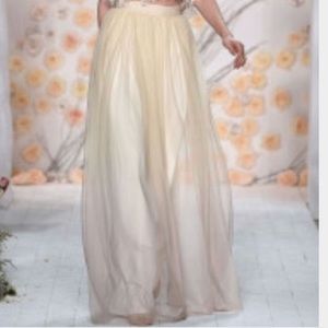 Tulle maxi skirt